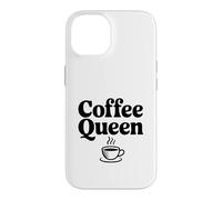 Custodia per iPhone 14 Coffee Queen Funny Coffee Lover per i tossicodipendenti di caffeina