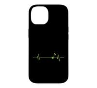 Custodia per iPhone 14 Cool Music Notes Heartbeat
