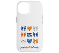 Custodia per iPhone 14 Coquette Isole Marshall Bandiera Marshallese Ragazze