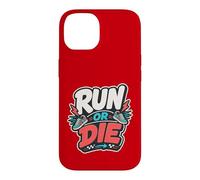 Custodia per iPhone 14 CORRERE O MORIRE | Corsa/Carrera Motivación Deportiva