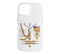 Custodia per iPhone 14 Costume da ufficiale generale del dittatore militare per Halloween