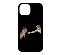 Custodia per iPhone 14 Creazione di Gatto Rinascimento Pittura Parodia Arte Classica