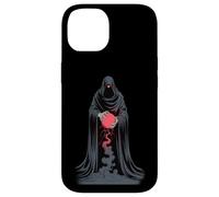 Custodia per iPhone 14 Crimson Orb Warden - Opera d'arte dell'entità ombra
