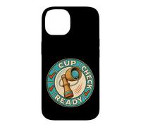 Custodia per iPhone 14 CUP CHECK READY Gioco di abilità con coppa e pallina
