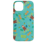 Custodia per iPhone 14 Curious George Let’s Go Wild All Over Print