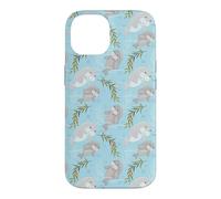 Custodia per iPhone 14 Cute Womens Girls Kids Pattern Baby Manatee Lover