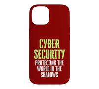 Custodia per iPhone 14 Cyber Security Hacker etico Proteggere il mondo in ombra