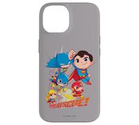 Custodia per iPhone 14 DC Super Friends Coming to the Rescue