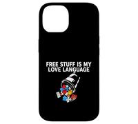 Custodia per iPhone 14 Deals Hunter Free Stuff Is My Love Language