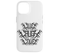 Custodia per iPhone 14 Death Metal Heavy Metal: Live Laugh Love