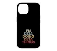 Custodia per iPhone 14 Deja Name Deja Personalized Name First Given
