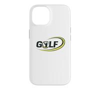 Custodia per iPhone 14 Design della sagoma dell'altalena da golf | Fantastica grafica per golfisti