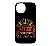 Custodia per iPhone 14 Design per la Celebrazione del Juneteenth