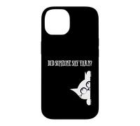 Custodia per iPhone 14 Did Someone Say Yarn Funny Cat Lover Knitting Crochet Hobby