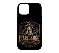 Custodia per iPhone 14 Disclosure 2026 UFO Alien Truth Seeker UAP Design retrò