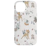 Custodia per iPhone 14 Disney Bambi e Thumper Floreale