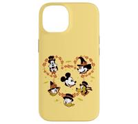 Custodia per iPhone 14 Disney Mickey and Friends Halloween Fall Mickey Mouse Icon