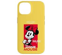 Custodia per iPhone 14 Disney Racing Minnie Mouse Turbo Troop Race Car Driver