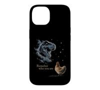 Custodia per iPhone 14 Divertente antenato di pollo T-Rex Ricorda chi sei