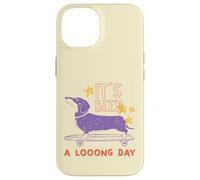 Custodia per iPhone 14 Divertente Citazione Cane Skateboard Dopo Una LUNGA Giornata