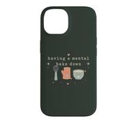 Custodia per iPhone 14 Divertente cottura mentale Bake Down Baking Pun