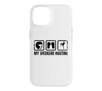 Custodia per iPhone 14 Divertente Kickboxer Weekend Kickboxer Muay Thai