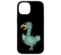 Custodia per iPhone 14 Dodo Uccello con occhiali e libro