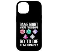 Custodia per iPhone 14 Dove le amicizie muoiono temporaneamente Game Night