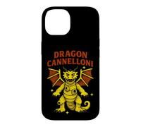 Custodia per iPhone 14 Dragon Cannelloni - Divertente meme gergale italiano Brainrot Pasta