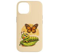 Custodia per iPhone 14 Dream of the Caterpillar - Simpatico design con farfalla ispiratrice