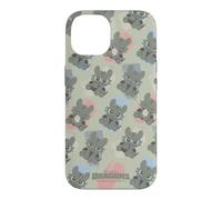 Custodia per iPhone 14 DreamWorks Dragons Toothless Expression Paint Strokes