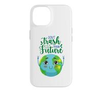 Custodia per iPhone 14 Earth Day Don't Trash Your Future Uomo Donna Ragazzo Ragazza Bambino