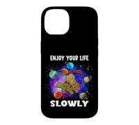 Custodia per iPhone 14 Enjoy Your Life Slowly Turtle Sloth Funny Sloths Turtles