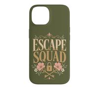 Custodia per iPhone 14 Escape Squad Escape Room Puzzle Lover Porta chiusa
