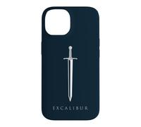 Custodia per iPhone 14 Excalibur Spada leggendaria nella pietra Re Arthur Minimal