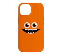Custodia per iPhone 14 Eyeball Funny Monster Face Graphic Halloween Costume