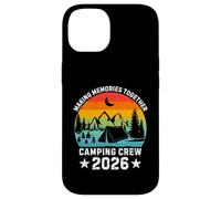 Custodia per iPhone 14 Family Camping Crew 2026 Tees Outdoor Camping Group Matching