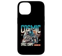 Custodia per iPhone 14 Fantascienza Cosmic Space Corps Alien Warrior Battalion