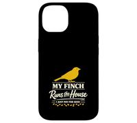 Custodia per iPhone 14 Finch Flock Founder Piccolo Bird Lover Backyard Birding Pride