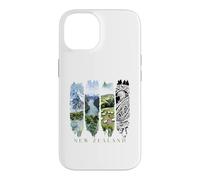 Custodia per iPhone 14 Fiordi, pecore e cultura maori - Vacanze Nuova Zelanda