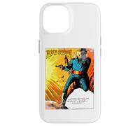 Custodia per iPhone 14 Flash Gordon Ray Pistola Blast Retrò Fumetto