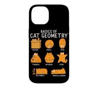 Custodia per iPhone 14 Fondamenti Di Geometria Gatto Divertente Gatto Matematica Geometria Matematica