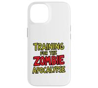 Custodia per iPhone 14 Formazione per l'Apocalisse Zombie Survival Fitness Graphic