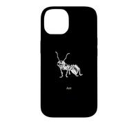 Custodia per iPhone 14 Formica - Legno Rosso - Insetto
