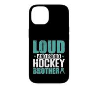 Custodia per iPhone 14 Forte E Orgoglioso Hockey Brother Ice Rink