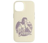 Custodia per iPhone 14 Foto di Juan Gabriel Distressed Circle