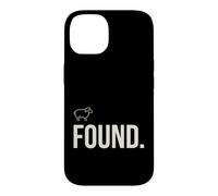 Custodia per iPhone 14 Found Minimalist Sheep Christian Psalm 23 Lamb Christian