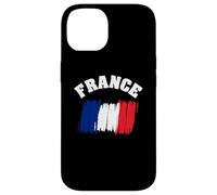 Custodia per iPhone 14 France National Flag Country Pride Roots Vintage Gift
