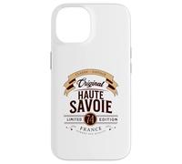 Custodia per iPhone 14 Francia Vintage Haute-Savoie Dipartimento Francese