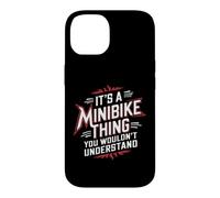 Custodia per iPhone 14 Frase Minibike "It's A Minibike Thing "